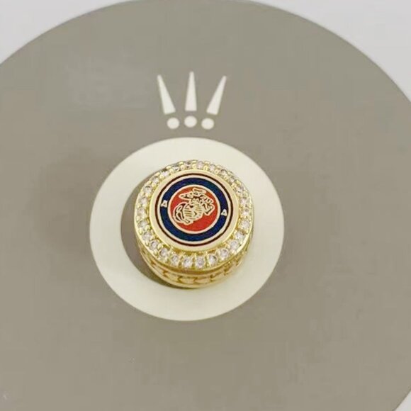 Pandora USMC Marine Corps exclusive Pandora Charm - Picture 1 of 4